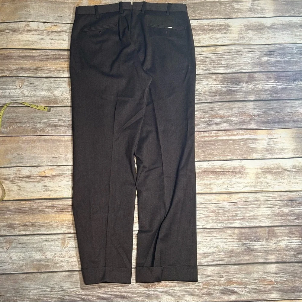 SLOWEAR INCOTEX Wool Dress pants W-34 - Picture 7 of 7
